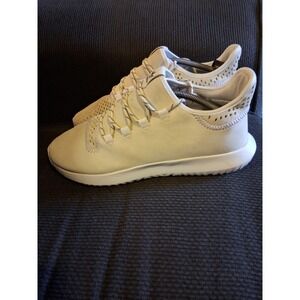 Adidas Tubular Shadow Cloud White Suede‎ Mens US Size 13 Athletic Shoes CQ0932